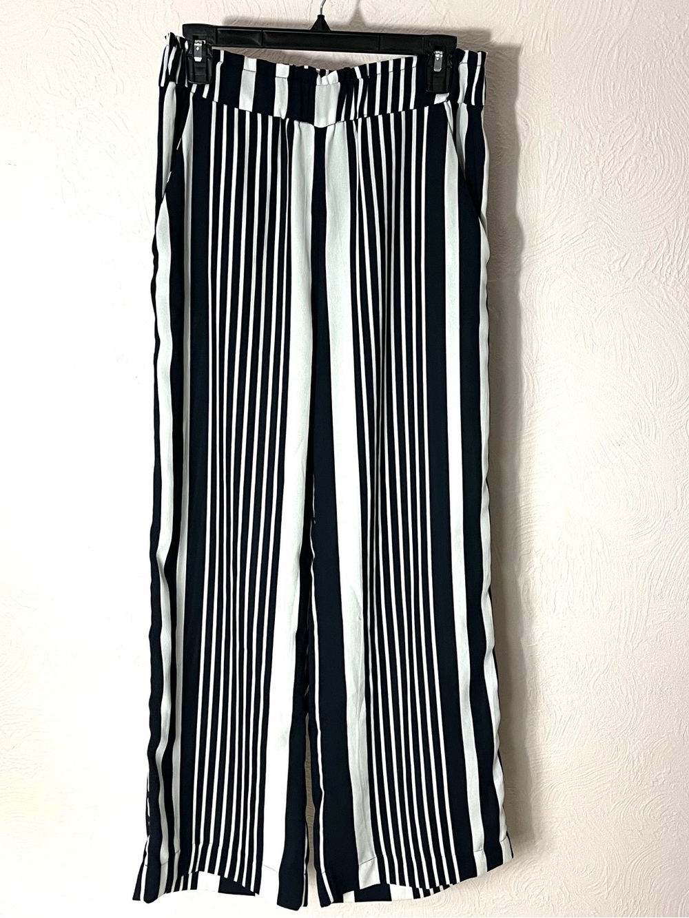 H&M Vertical Stripe Wide-Leg Pants